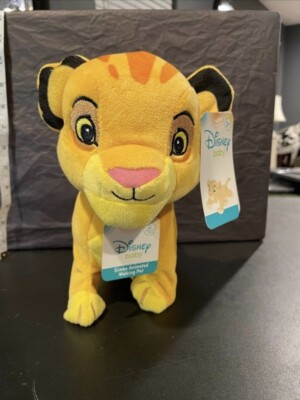 New Disney Baby The Lion King Walking Roaring Simba Animated Animatronic Plush