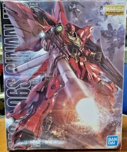 Gundam MG Master Grade MSN-06S Sinanju & Bazooka 1/100 Model Kit Gunpla bandai - Picture 1 of 4