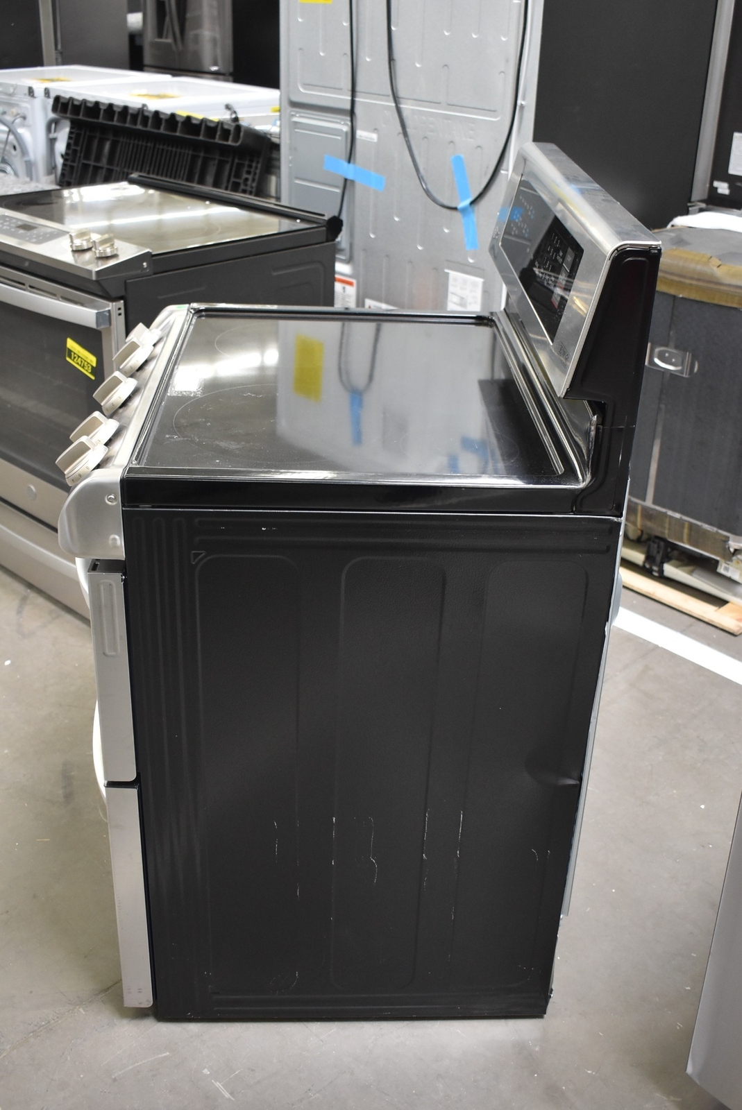 LG LDE4413ST 30" Stainless Freestanding 5 Element Electric Range NOB 124754 eBay