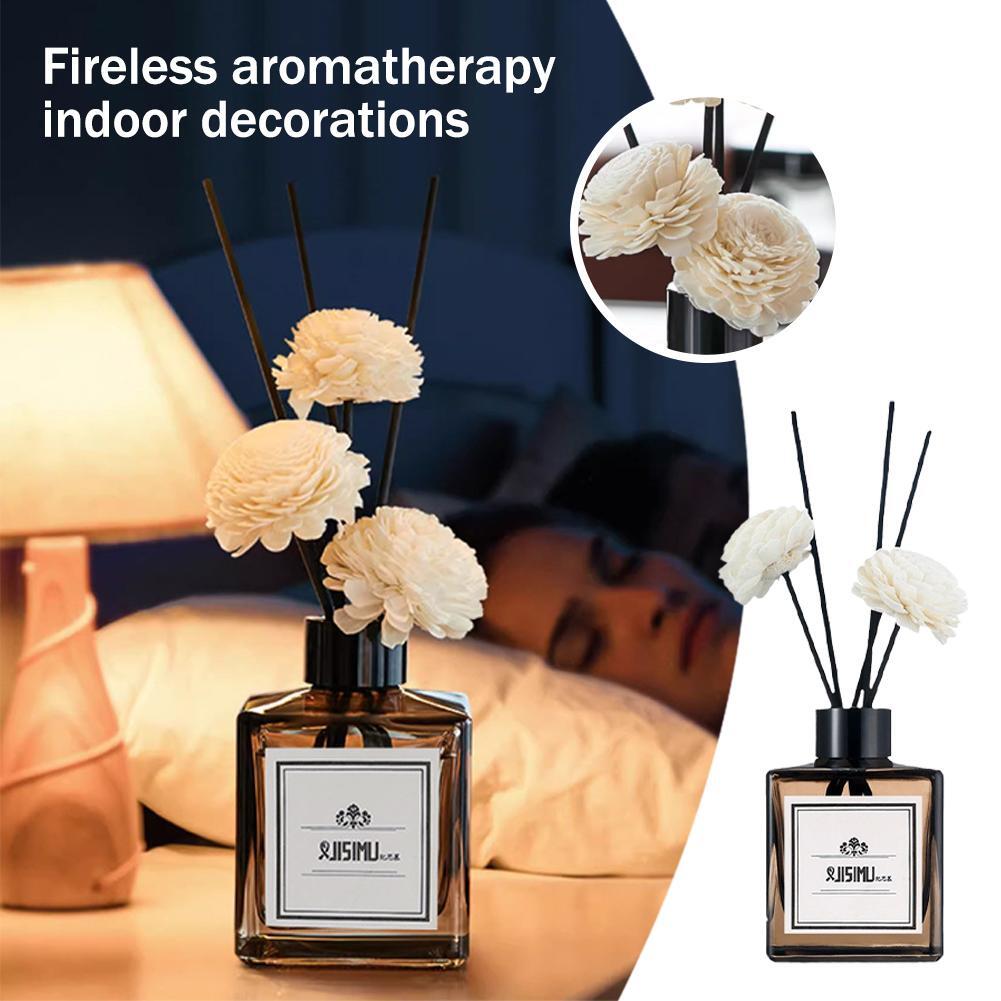 Reed Diffuser Set Spring Floral Home Scented Aromatherapy Fragrance D1P2 O R0F1-image