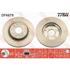 Disque de frein Toyota AURIS