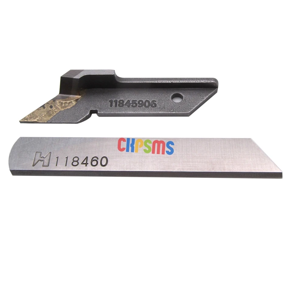 1SET UPPER & LOWER KNIFE FIT FOR JUKI MO-2504, MO-2514, MO-2516,MO-3604, MO-3904 - Image 2 of 2