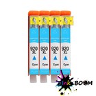 4 Cyan Ink Cartridge replace for HP 920XL Officejet E609a E710a 6000 6500A 7500A