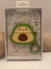 dELIA S Case Cover For APPLE AIRPODS PRO, Fruit AVOCADO with Keyring NEW