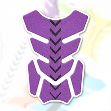 MC Motoparts Purple Arrow Shield Gas Tank Pad Cover Protector Removable