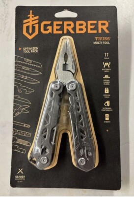 Gerber Suspension Truss Multi Tool Pliers Knife Saw Scissors Screwdriver3304