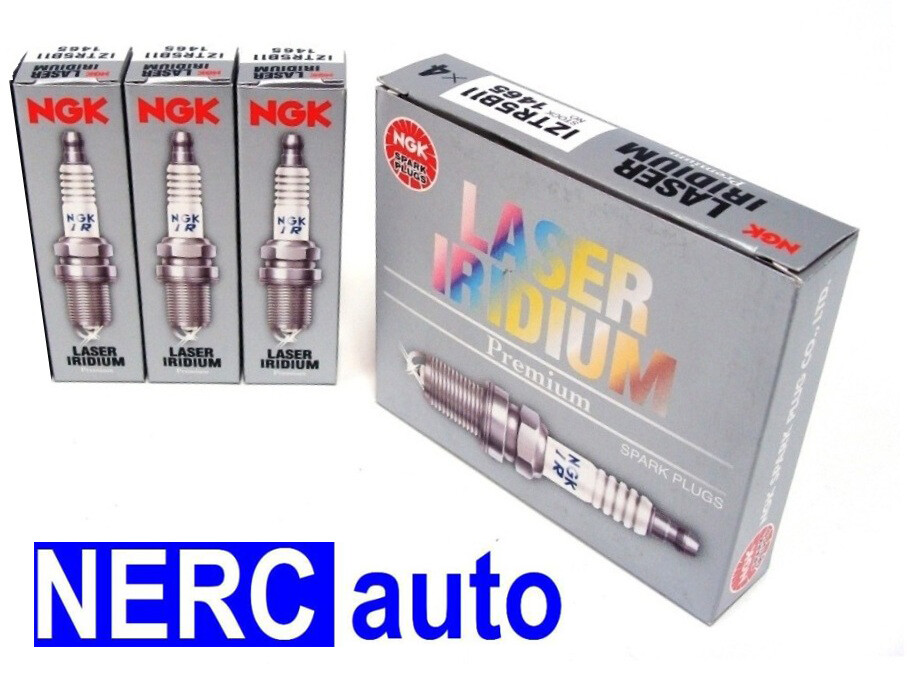 NGK LASER IRIDIUM Iridium Spark Plugs ILKAR7J7G 91121 Set of 3