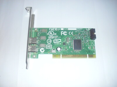 DELL OH924H IEEE 1394, 2 Port PCI Firewire Controller Card, Low Profile