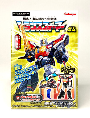 Kabaya Transformers Gum Series 6 ''Sonic Bomber'' Model 2012 JAPAN Limited NEW