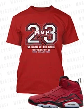 23 Veteran Sneaker Tee Shirt To Match J's Raging Bull MVP Pro Club Shaka Street 