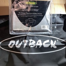 Image of Genuine Outback BBQ Cover Fits Trooper / Spectrum Hooded 2 Burner OUT370051