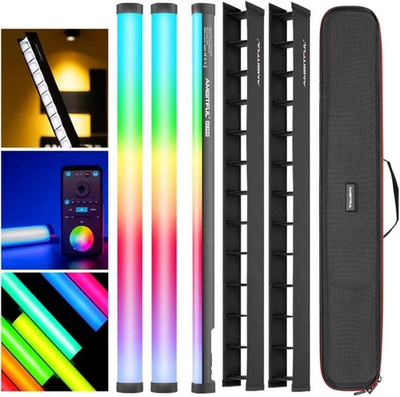 #ad #ad A2 Pro K2 Full Color RGB Tube Light 2500K 8500K CRI 95 TLCI 97 Video Light CCT $99.99