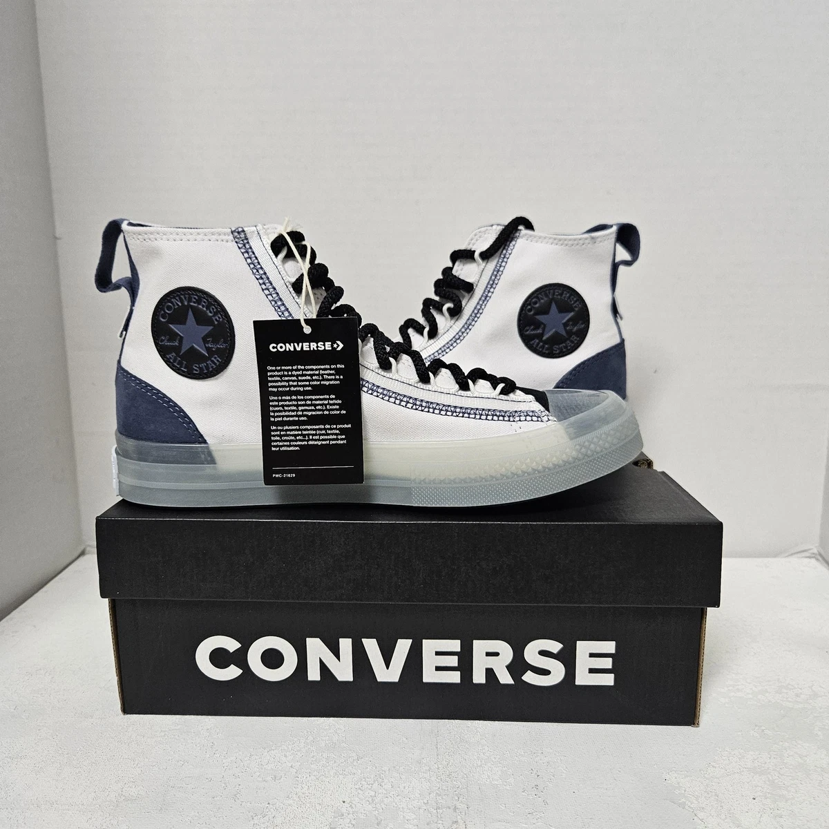 Converse Chuck Taylor All Star CX EXP2 High White Black Dark  display picture 3