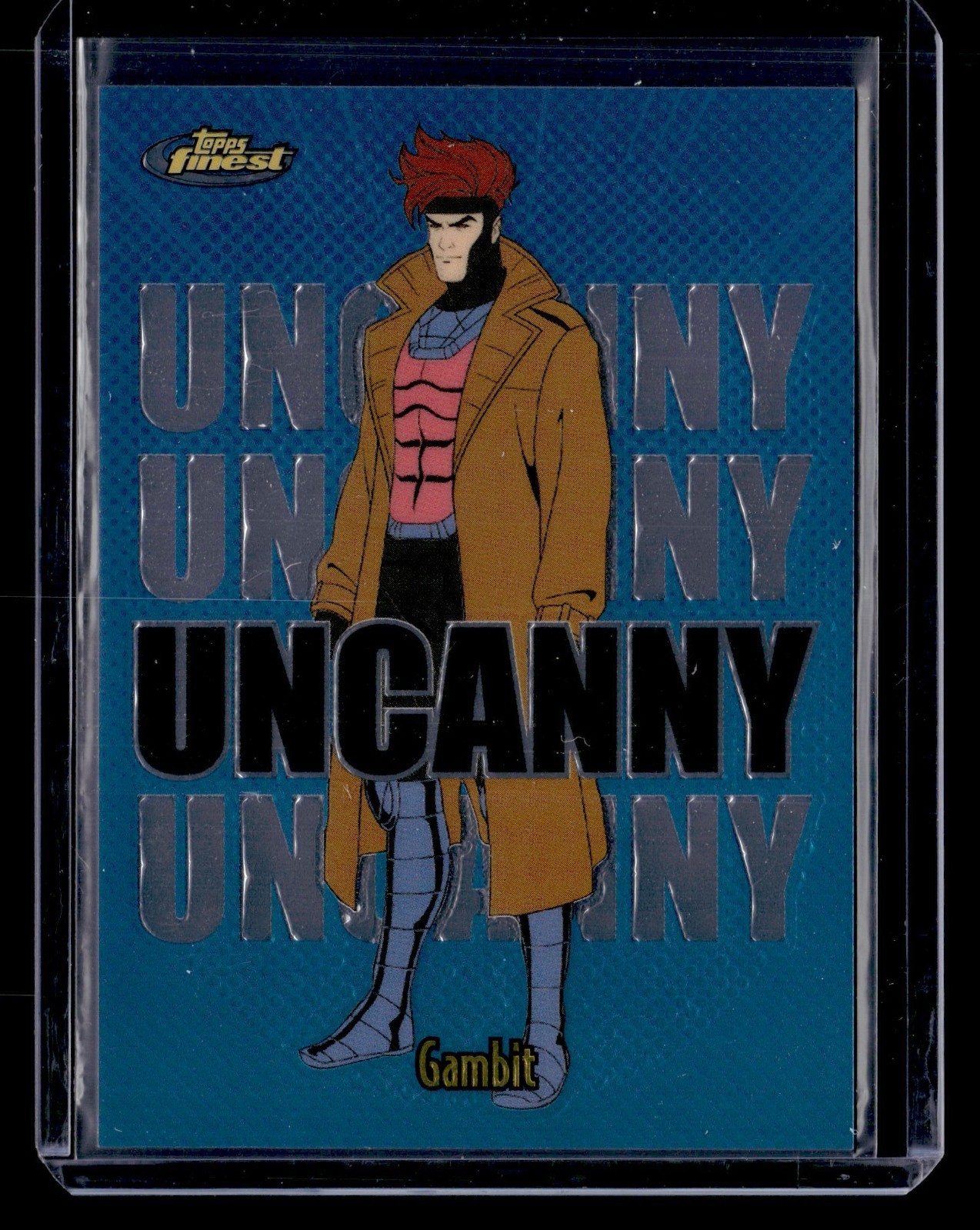 GAMBIT 2025 Topps Finest X-Men '97 Uncanny Short Print