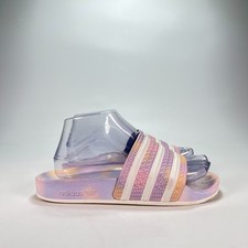 adidas Adilette Slides Purple Tint Slip On Comfort Sandals GV6986 Women's Size 7