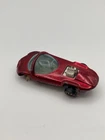 Vintage Hot Wheels Red Line 1967 Silhouette Car Red - 3 Wheels - Mattel USA