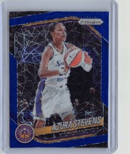 2025 Panini Prizm WNBA #64 Azura Stevens Blue Velocity Prizms