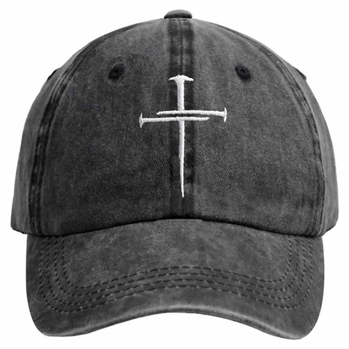 Embroidered Christian Jesus Cross Baseball Cap Dad Hat Adjustable Fashion Hat...