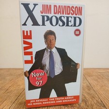 Jim Davidson X-posed VHS, 1997 live stand up comedy