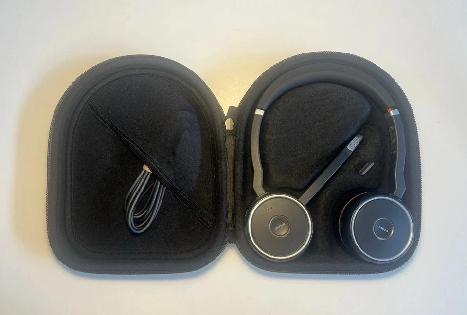 Jabra Evolve 75 SE On-Ear Bluetooth Headset, ANC, Kabellos, schwarz - Bild 2 von 4