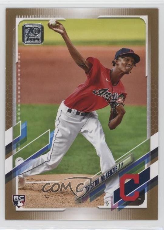 2021 Topps Gold 807/2021 Triston McKenzie #319 05x0