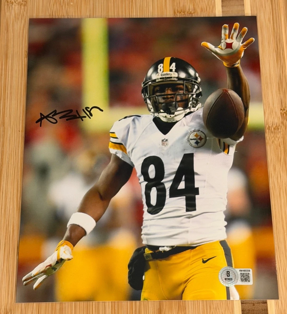 Antonio Brown NFL Original Autographed Photos for sale | eBay