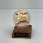 John Smoltz Autographed MLB Baseball