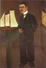 Frida Kahlo Portrait of Dr Leo Eloesser 1931 17"x 22" Archival Art Print