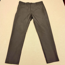 Banana Republic Pants Mens 36x32 Black Performance Chino Straight Fit Casual