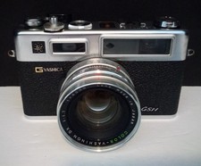 Yashica GSN Electro 35mm Camera 45mm f/1.7 With Original Case