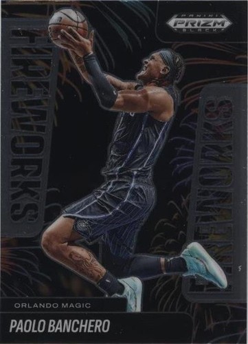 2024-25 Panini Prizm Black Paolo Banchero Sensational Signatures 