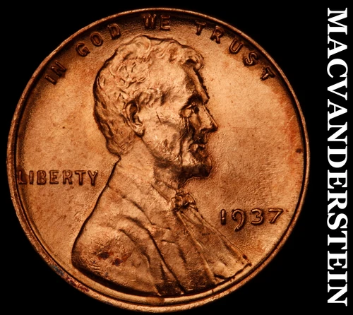 1937 Lincoln Wheat Cent-Choice Gem BU Lustrous No Reserve #i5716