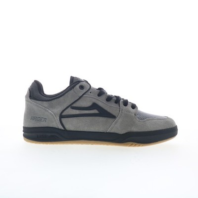 Lakai Telford Low Mens Gray Suede Lace Up Skate Inspired Sneakers Shoes