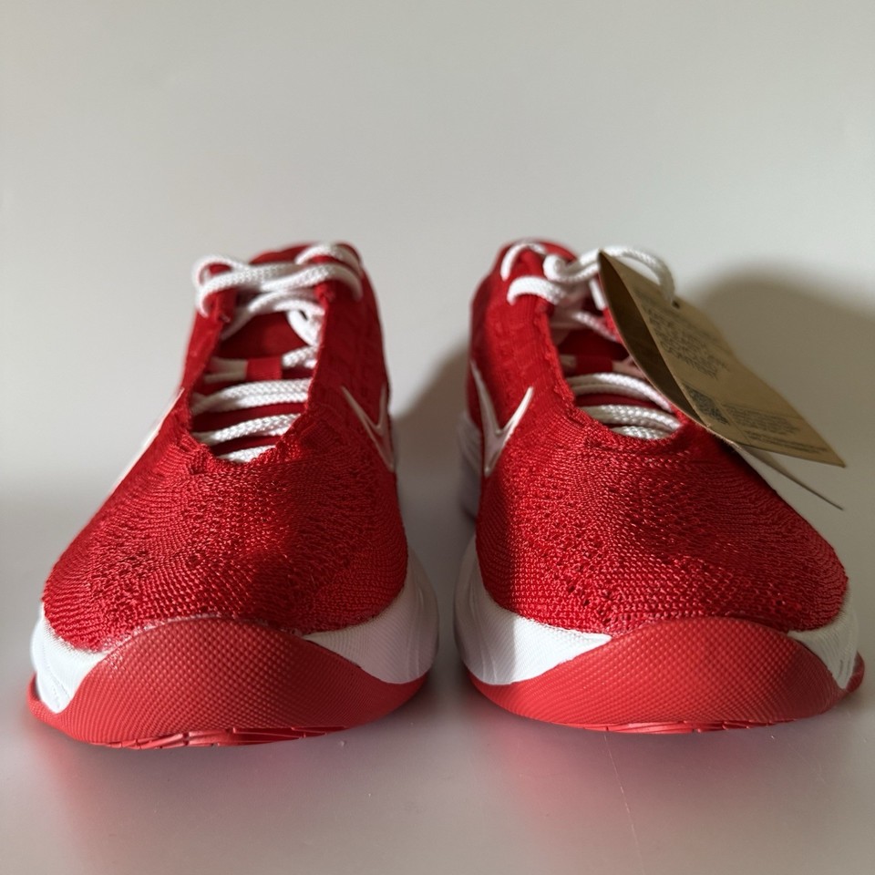 Red Basketball Sign Nike Men's 8.5 Air Zoom GT Hustle 3 TB PROMO Red Basketball Sneakers ...