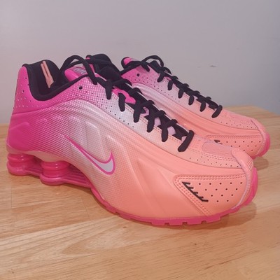 NIKE SHOX R4 AB HYPER PINK BLACK WOMENS SIZE 9.5 IH2343 600 | eBay