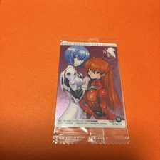 Evangelion wafer card Rei Ayanami, Asuka CLSP-03
