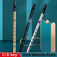 Musical Instruments Irish Whistle 6 Holes High Low Notes Penny Fulte Whistling