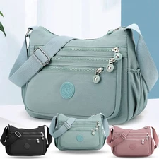 Waterproof Messenger Cross Body Ladies Handbag Shoulder Bag Womens Large Purse