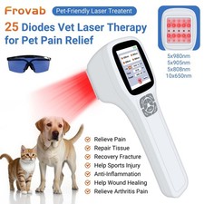 Therapie Laser 2500mW für Muskel- & Gelenk Schmerzreduktion 650/808/905/980nm