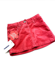 Toddler Skirt Girls Size 2-3 years Pink Button Adjustable waist Pockets Children