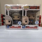 Funko Pop! Vinyl Stranger Things Joyce #1254 & Hopper #1253 Exclusive