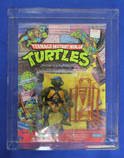 Playmates 1988 Teenage Mutant Ninja Turtles Leonardo Figure AFA 75 EX  NM TMNT