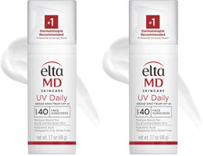 UV Daily SPF 40 Face Sunscreen Moisturizer with Zinc Oxide, Daily Face Moisturiz