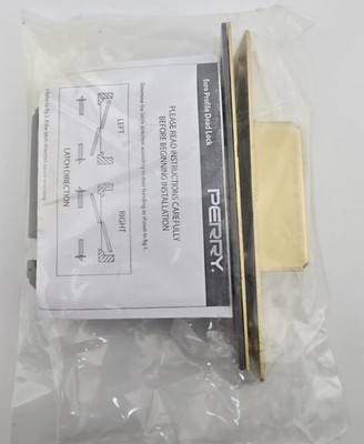 Schild Europrofil Deadlock 75 mm Messing Einsteckschloss Türschloss CE EN12209