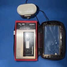 Rare RED Aiwa HS-J2 Aircheck Wireless Cassetteboy Mint untested