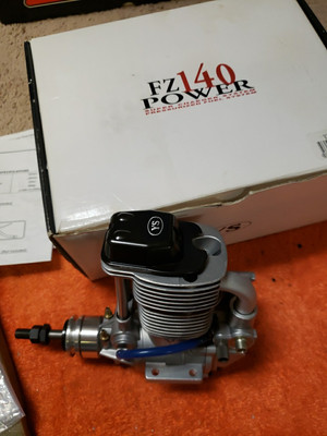 F-120  SC FOUR CYCLEエンジン OS Engines FS-120 III Surpass Ringed 1.20 4-Stroke with Pump