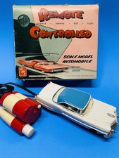 Vintage AMT Remote Controlled Cadillac Battery Driven Car Original Box