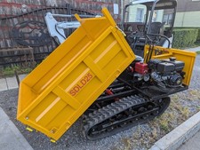 New SDLD25 mini tracked hydraulic dumper 3300# dump