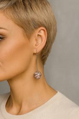 VINTAGE EARRINGS Elegant  antike  Retro jewelry Perlenohrringe