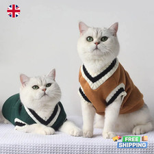 Winter Pet Sweater Pullover for Small Dogs and Cats Cozy Puppy Jacket Vest